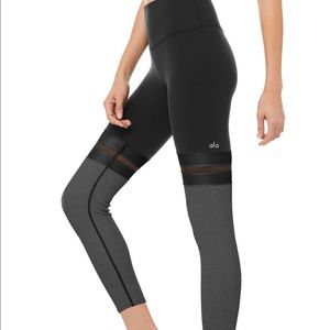 Alo Yoga - 7/8 Player Legging Black/Charcoal